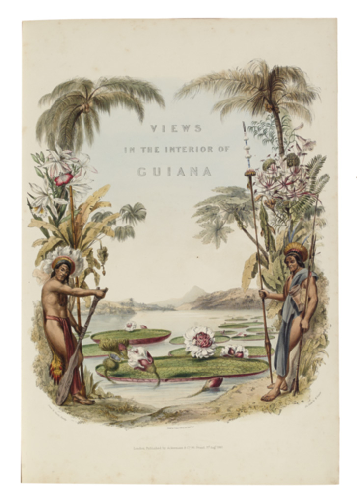 (GUYANA.) Schomburgk, Robert H. Twelve Views in the Interior of Guiana.